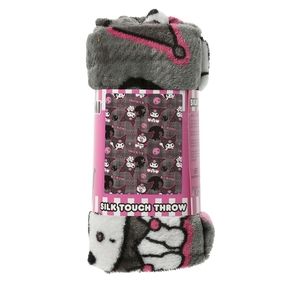 Sanrio Kuromi Plush Throw Blanket